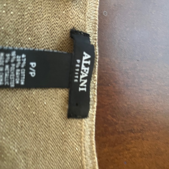 Gold Ruffle Cardigan - Picture 3 of 4